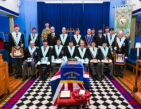 Powerful, poignant and emotional for Comrades Lodge first daylight meeting